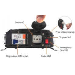 EM Convertisseur PSW-DIF 350 W -Haba Soldes energie mobile psw dif 350 w 3