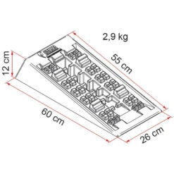 FIAMMA Level System Jumbo -Haba Soldes fiamma level system jumbo 4