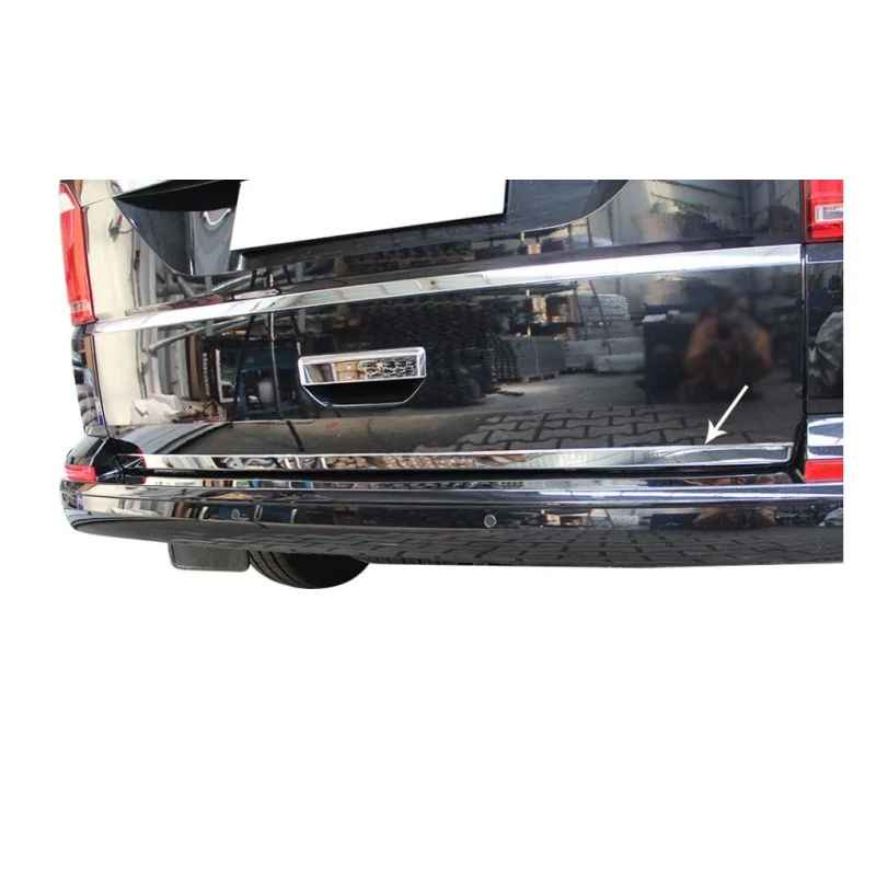 OMAC Baguette De Protection Hayon Inox VW T6 3 OMAC Baguette De Protection Hayon Inox VW T6 – Image 3