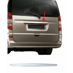 OMAC Couvre éclairage De Plaque Hayon Inox MB Vito W639