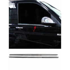 OMAC Moulure Basse Inox Vitre AV VW T6