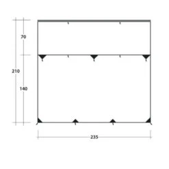 OUTWELL Hillcrest Tarp -Haba Soldes outwell hillcrest tarp 7