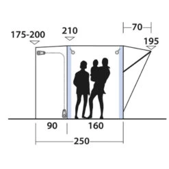 OUTWELL Newburg 160 Air -Haba Soldes outwell newburg 160 air 5