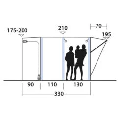 OUTWELL Newburg 240 Air -Haba Soldes outwell newburg 240 air 13