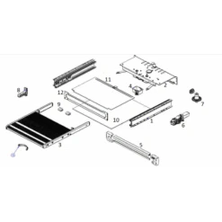 THULE Pièces Détachées Slide-Out Step V19