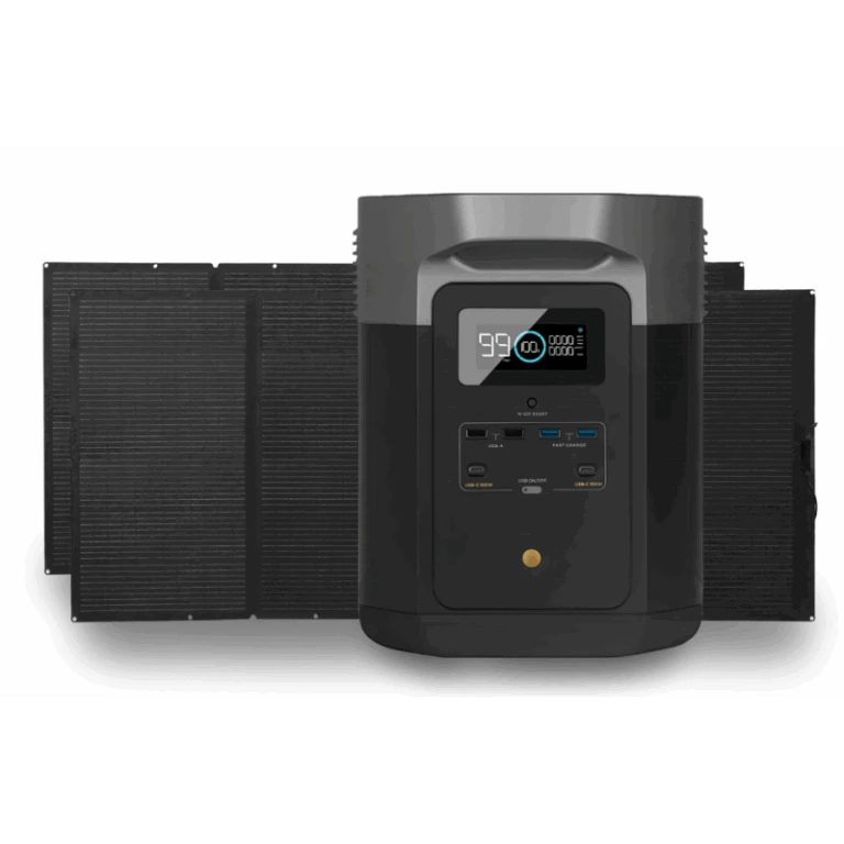 Magasin De Camping -Haba Soldes ecoflow delta max 1612 wh panneaux solaires 2 x 400 w 768x768 1